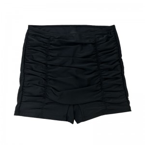 Szilárd redős plusz méretű úszónadrágok