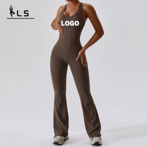 Kiváló minőségű pályafutás edzéskészletek jóga fitnesz viselet jumpsuitsnők számára Egy darab zökkenőmentes jógakészletek bodyuit