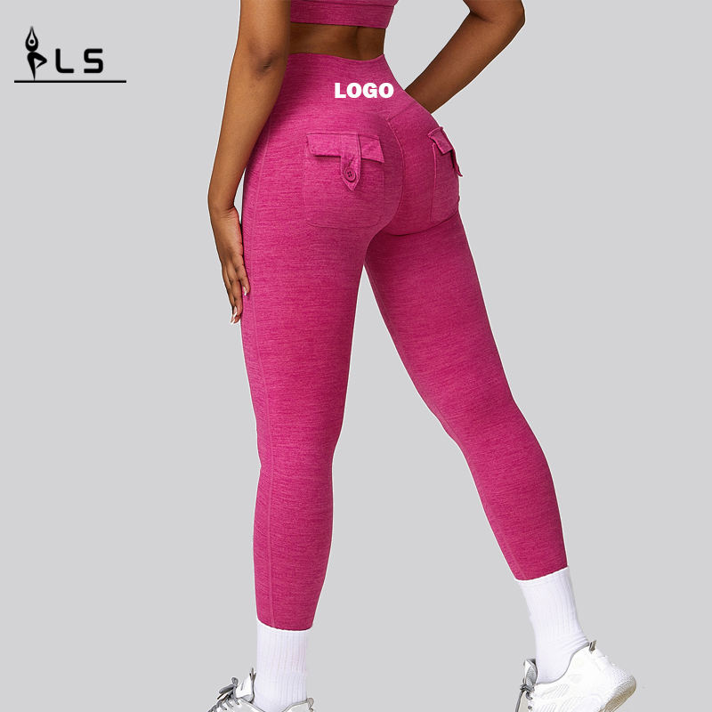 SC1093 Női edzés Leggings magas derék edzés
